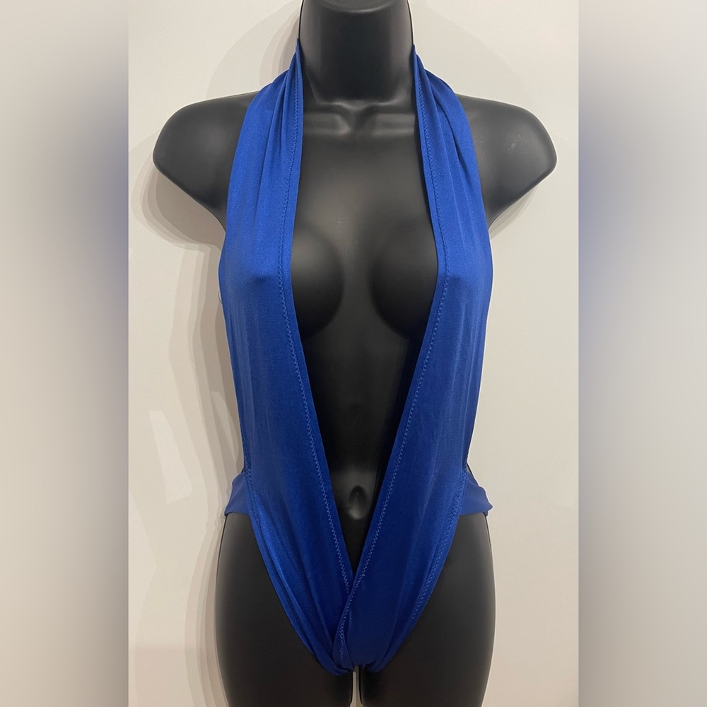 ❌SOLD❌BLUE THONG ONE PIECE